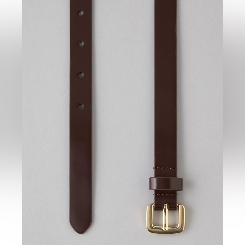 American Eagle 🦅 Skinny Leather Belt - Picture 2 of 10